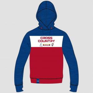 Viva10 SSSA CROSS COUNTRY EVENT HOODIE NAVY RED WH-2