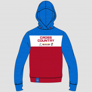 Viva10 SSSA CROSS COUNTRY EVENT HOODIE SKY WH RED