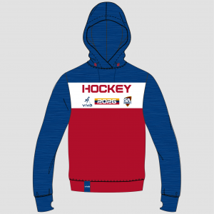 Viva10 SSSA HOCKEY EVENT HOODIE NAVY RED WH