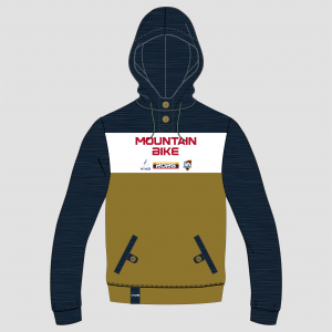 Viva10 SSSA MOUNTAIN BIKE EVENT HOODIE BEIGE ADULTS