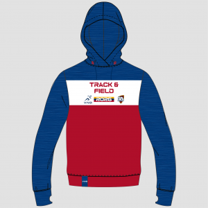 Viva10 SSSA TRACK & FIELD EVENT HOODIE NAVY RED WH