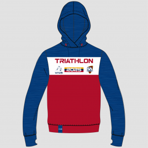 Viva10 SSSA TRIATHLON EVENT HOODIE NAVY RED WH