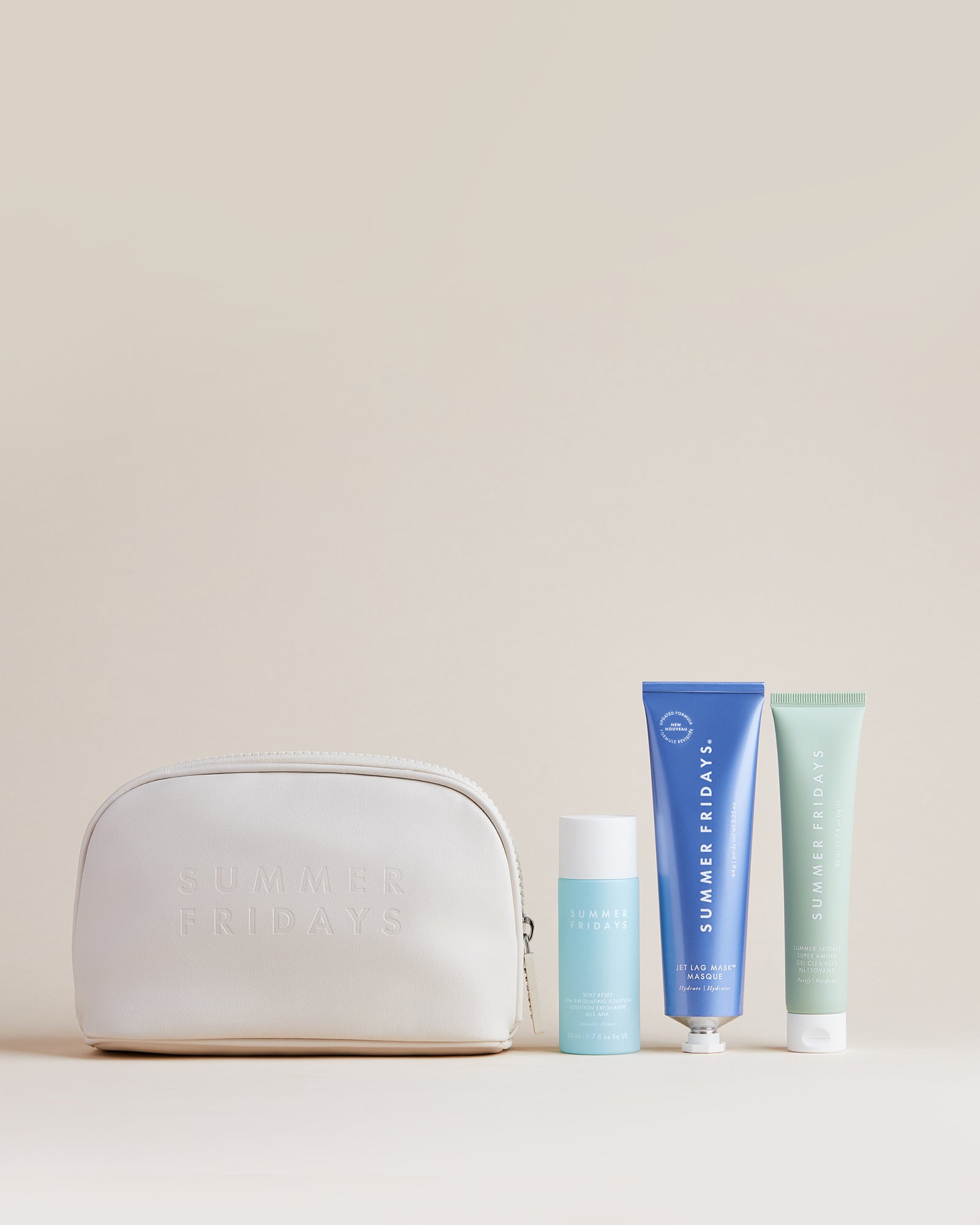 Summerfridays Skincare Regimen Set with Full Size Jet Lag Mask