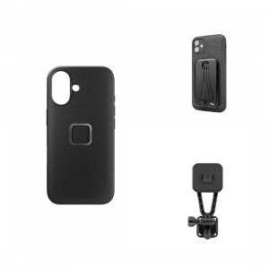 Peak Design SlimLink Case | iPhone 17 | Charcoal | Bundle 2