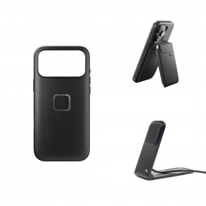 Peak Design SlimLink Case | iPhone 17 Pro Max | Black | Bundle 1