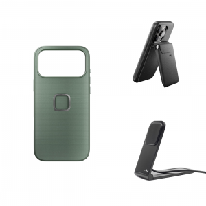 Peak Design SlimLink Case | iPhone 17 Pro Max | Sage | Bundle 1