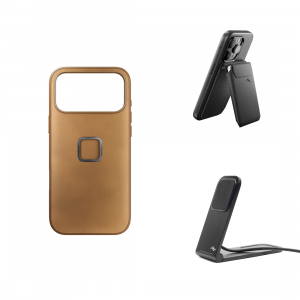 Peak Design SlimLink Case | iPhone 17 Pro Max | Tan | Bundle 1