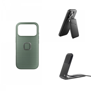 Peak Design SlimLink Case | iPhone 17 Pro | Sage | Bundle 1