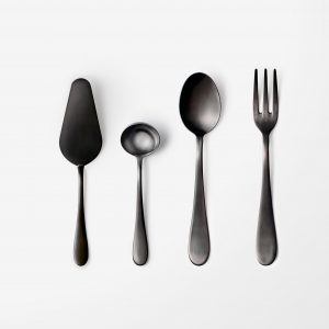 Snowe Italian Hostess Set - Black Satin (Selling Out Soon)