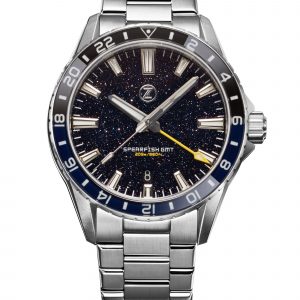 Zelos Spearfish GMT Aventurine