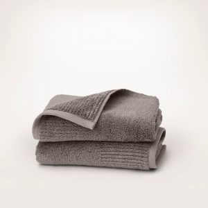 Bollandbranch Turkish Ultra Plush Hand Towels (Pair) - Stone (Personalized)