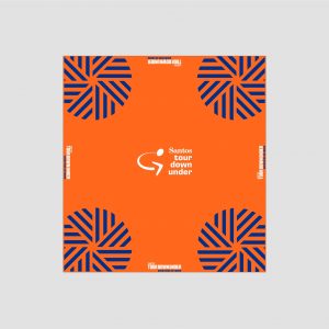 Viva10 2023 TDU SILK SCARF ORANGE
