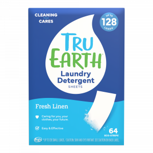 Tru Earth Laundry Detergent - Fresh Linen / 64 Strips