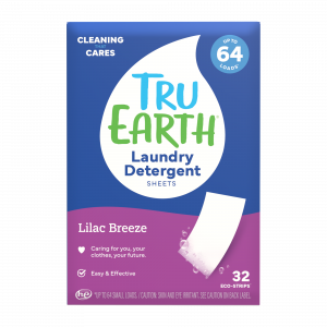 Tru Earth Laundry Detergent - Lilac Breeze / 32 Strips