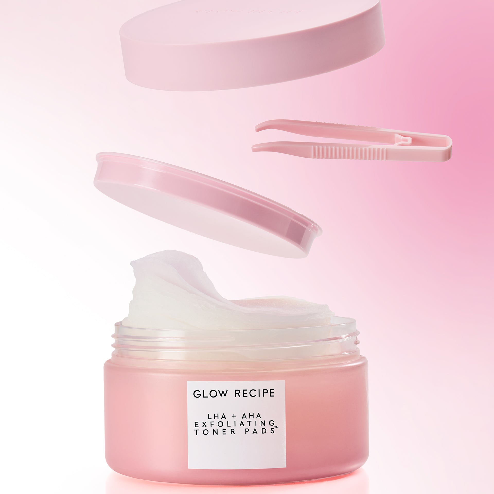 Glow Recipe LHA + AHA Korean Watermelon Toner Pads