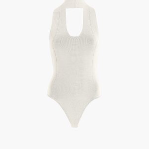 Khaite Toto Bodysuit in Glaze