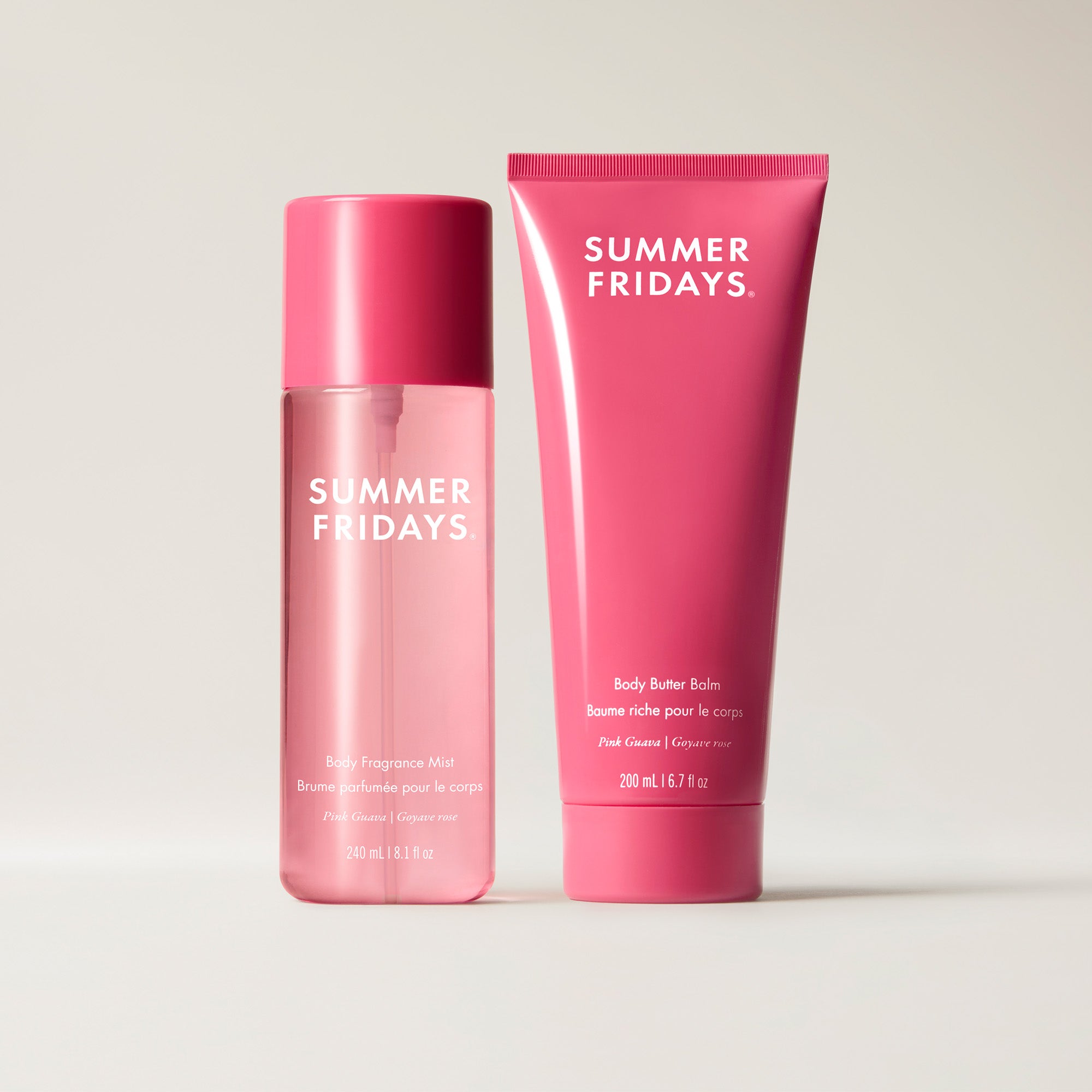Summerfridays Body Essentials Duo in Pink Guava | TikTok Exclusive
