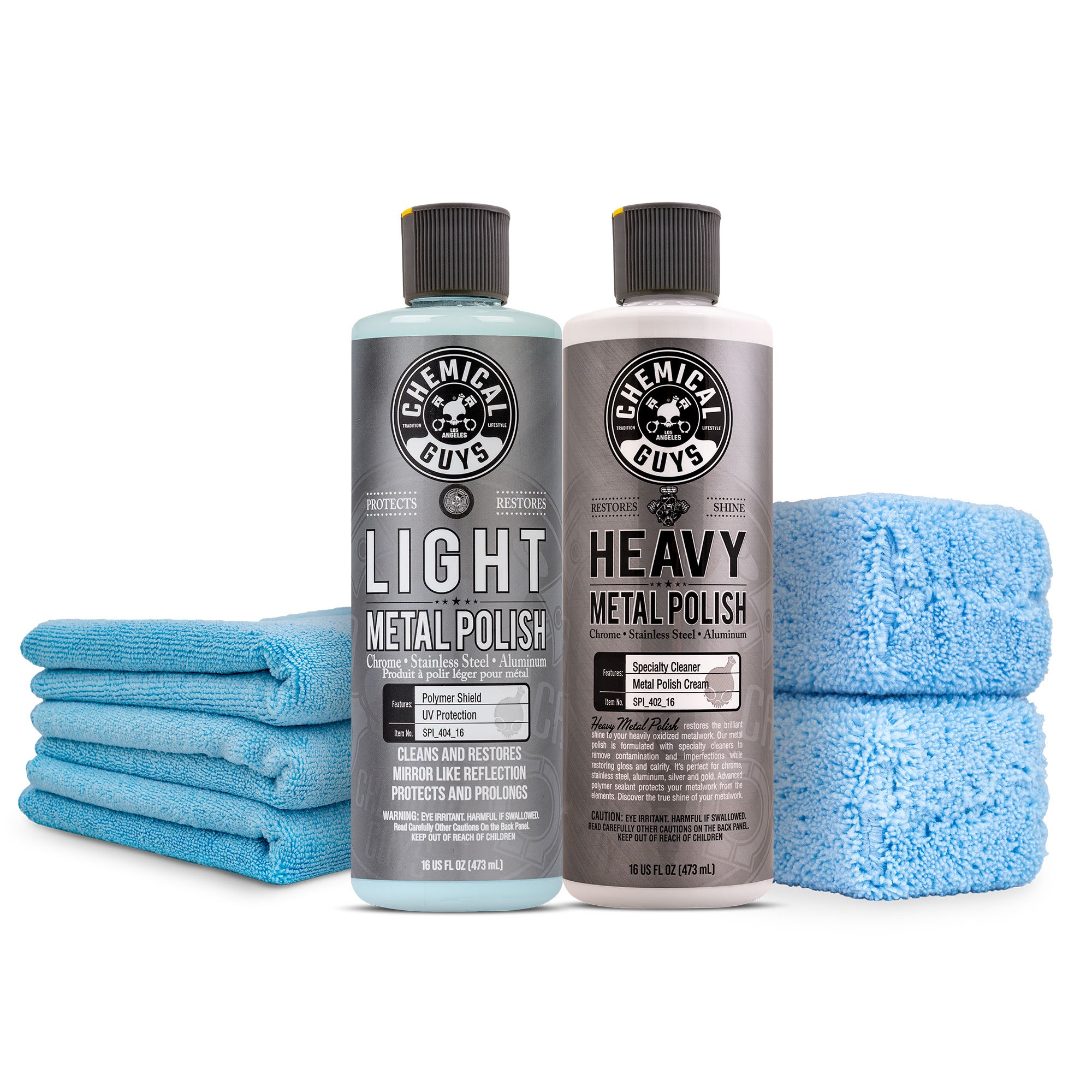 Chemical Guys Total Metal Polish Bundle