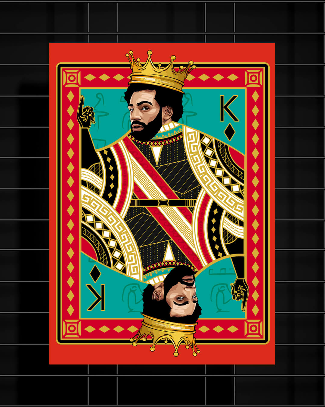 Shop Football The Egyptian King - Poster