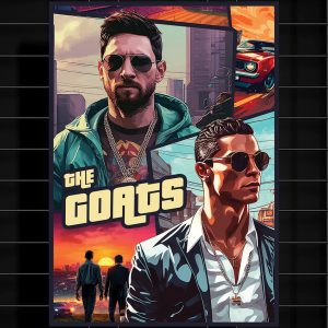 Shop Football The GOATs - Poster