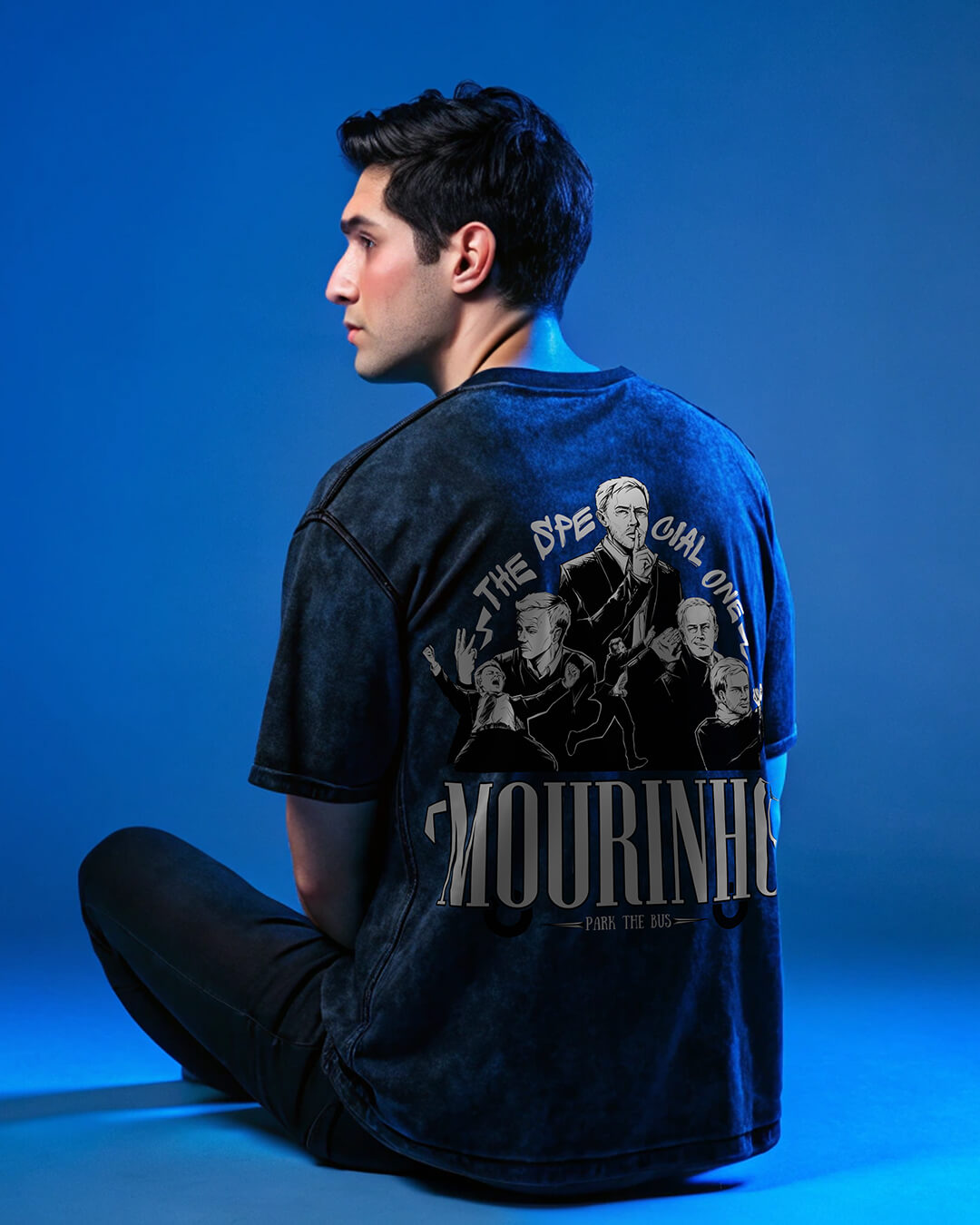 Shop Football The Special One Acid Wash T-shirt