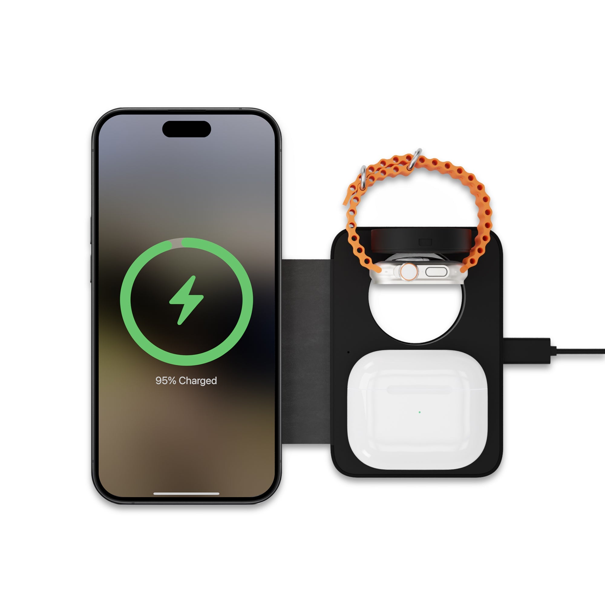 Mous 3-In-1 Wireless Portable Charger