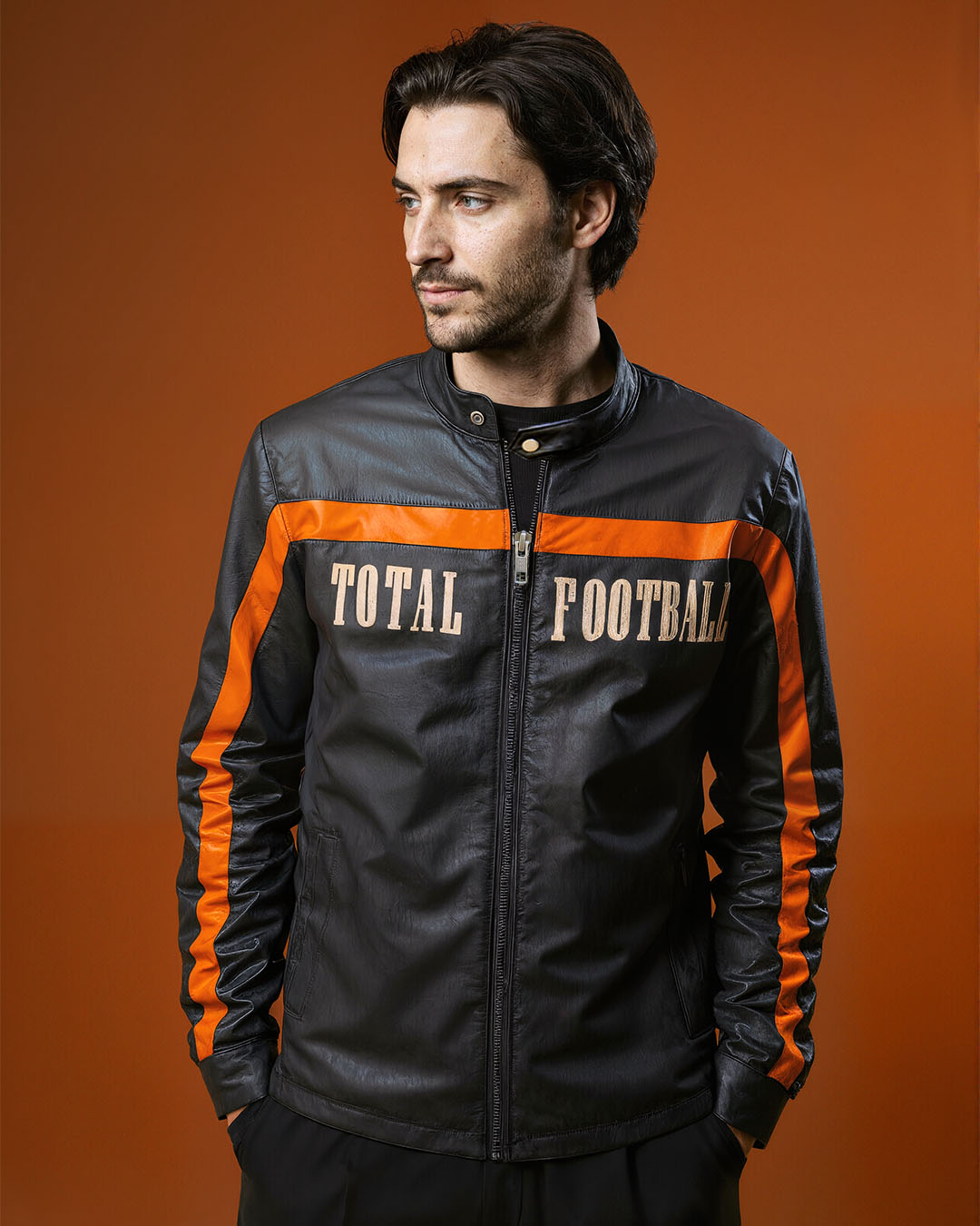 Shop Football Total Football Pure Leather Jacket