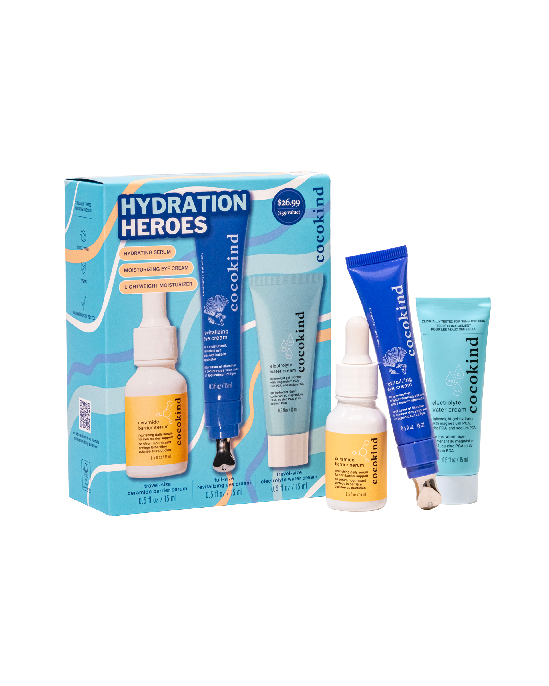Cocokind hydration heroes set