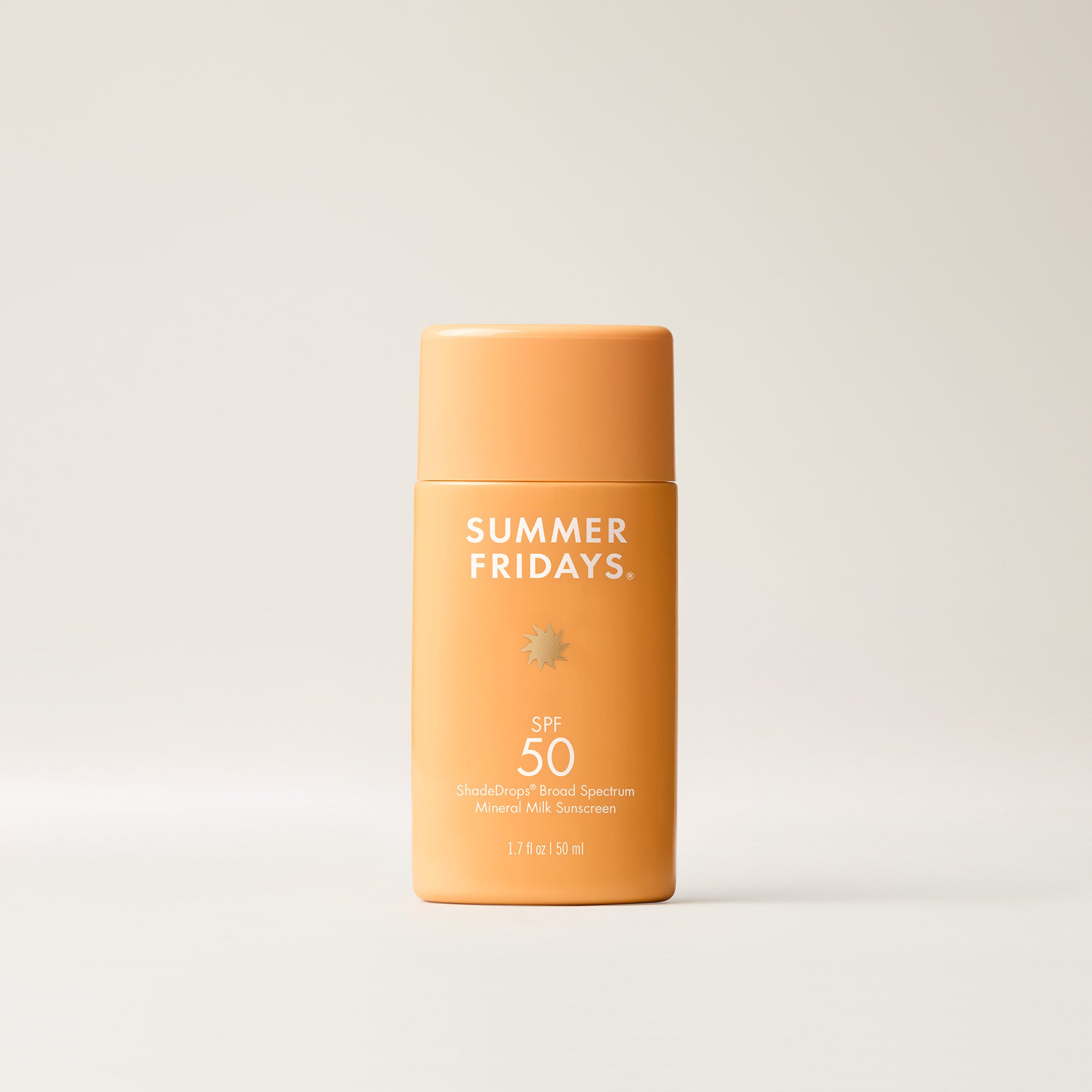 Summerfridays ShadeDrops® Broad Spectrum SPF 50 Mineral Milk Sunscreen