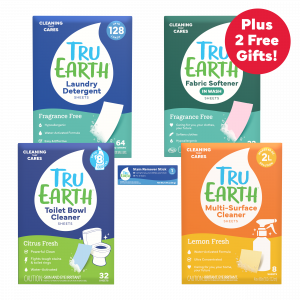 Tru Earth Home Essentials Bundle Fragrance-Free