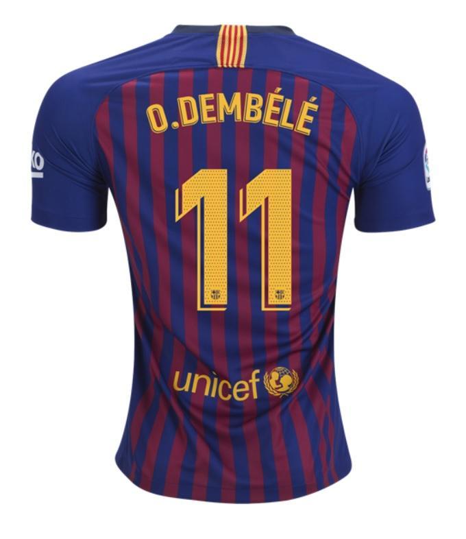 Soccer Point Barcelona Dembele Home Jersey 2018/19