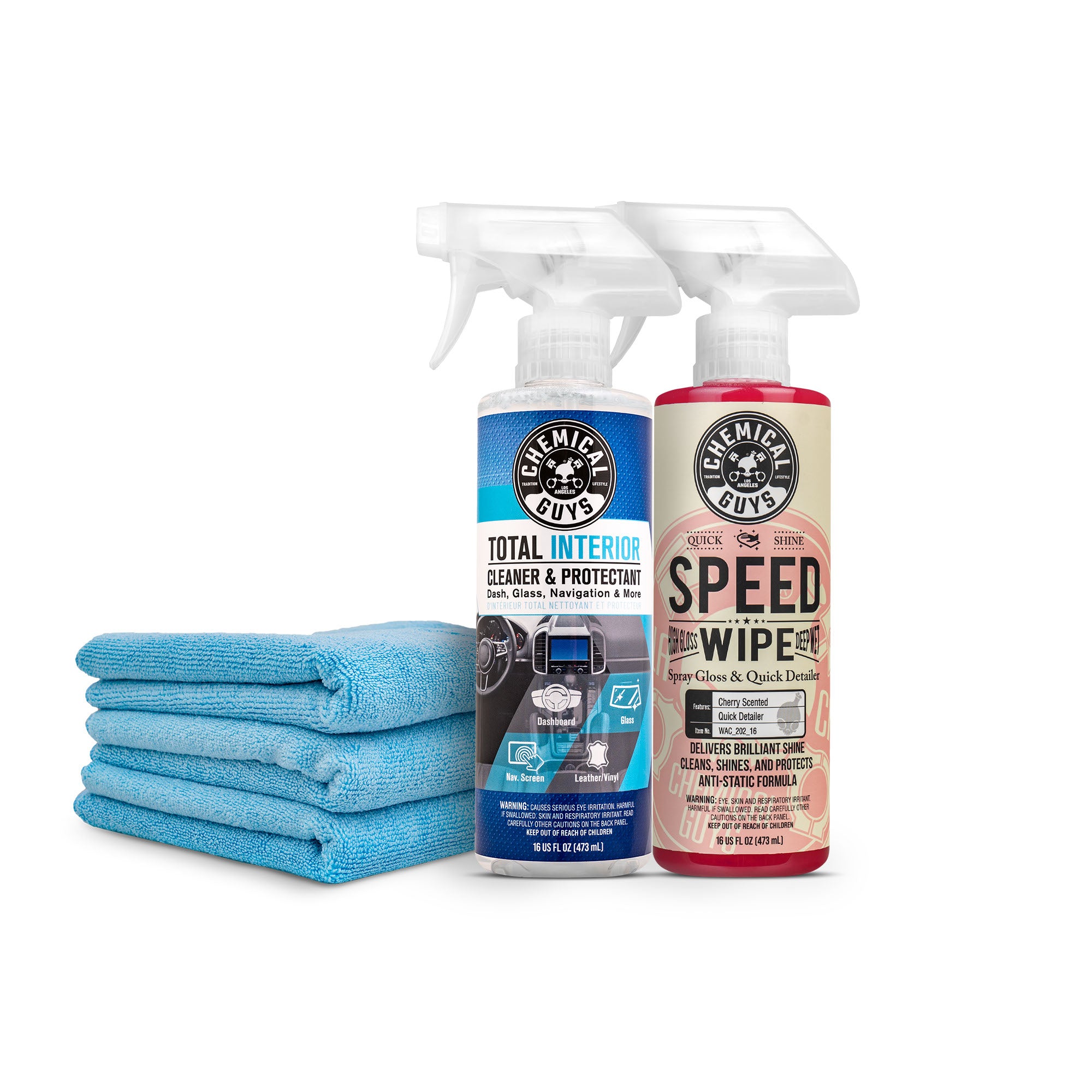 Chemical Guys The Quick Detailing Exterior & Interior High Shine Kit