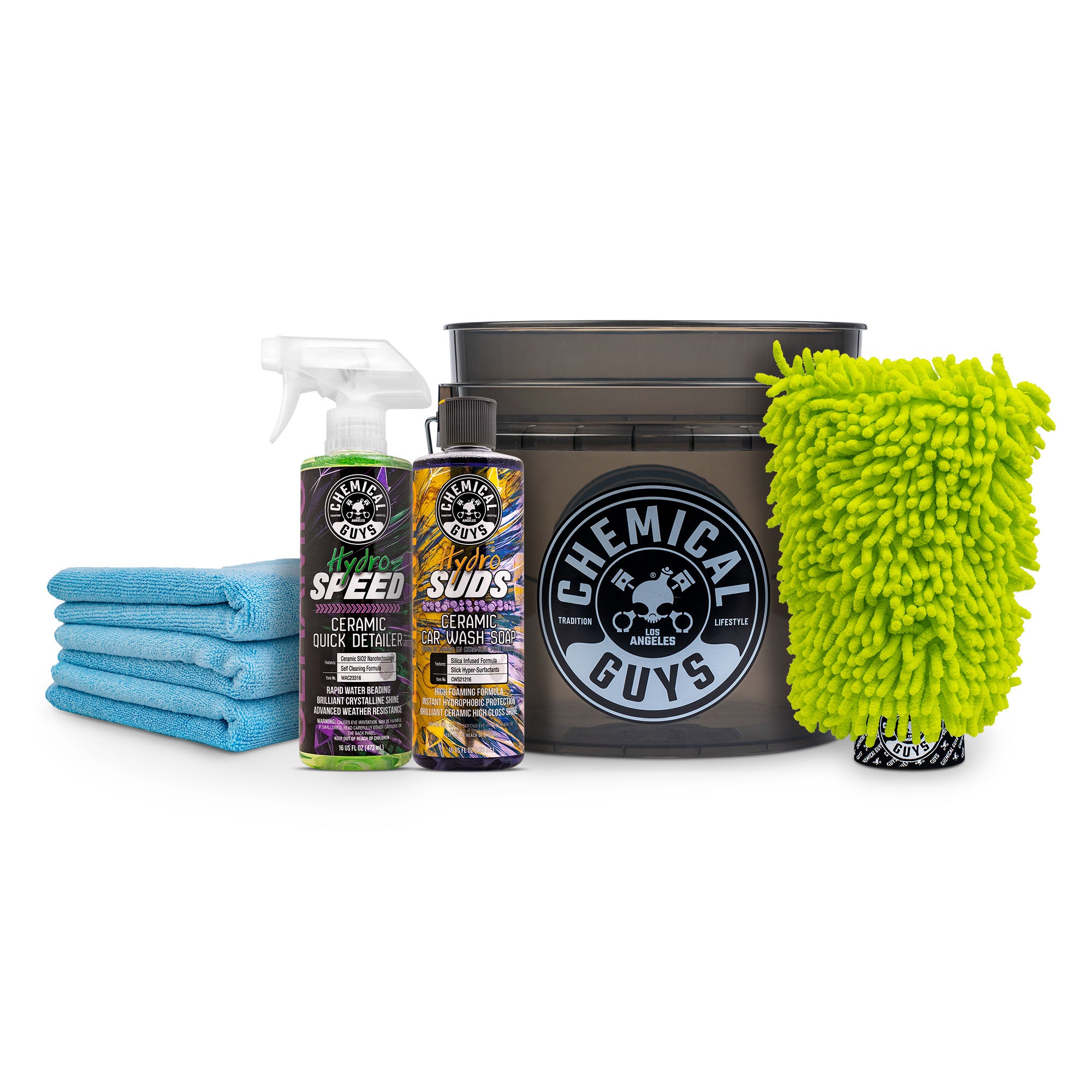 Chemical Guys Black Bucket Ceramic Starter Kit