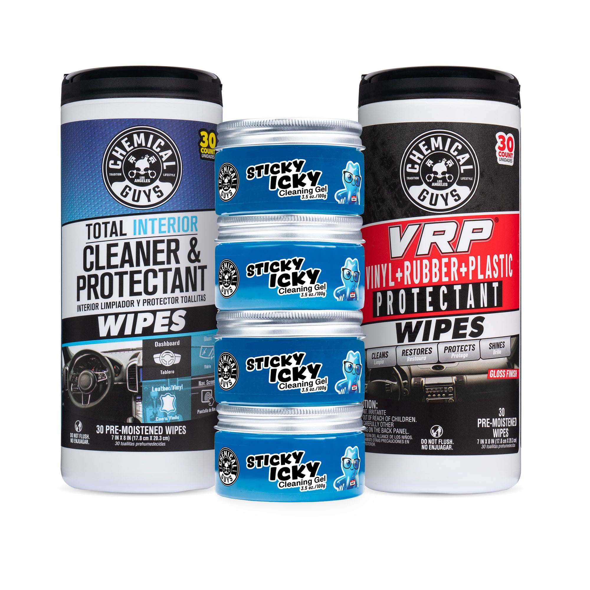 Chemical Guys Sticky Icky Wipes Kit