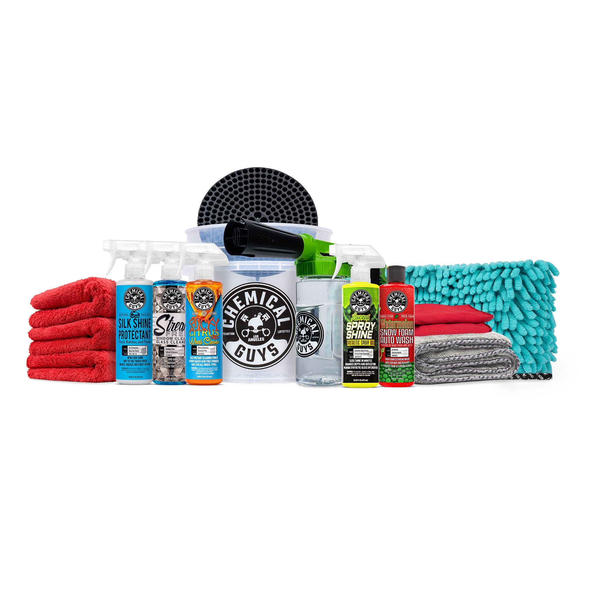 Chemical Guys All in One Foam Blaster Wash & Wax Ultimate Kit w/Bucket