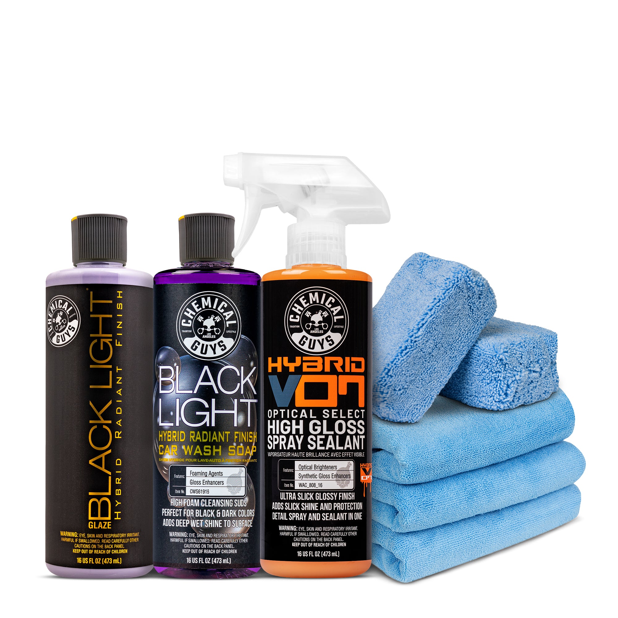 Chemical Guys Black Car Care Starter Kit