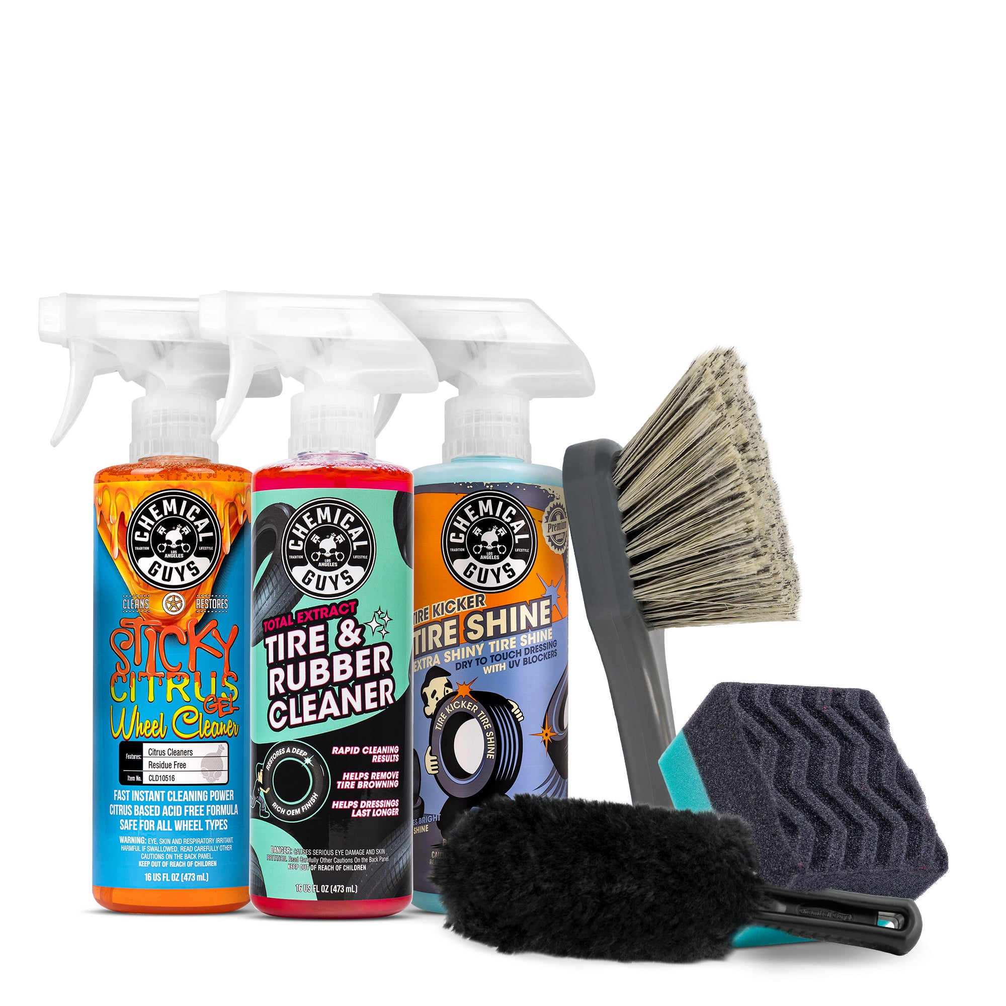 Chemical Guys Wheel & Tire Complete Clean Kit