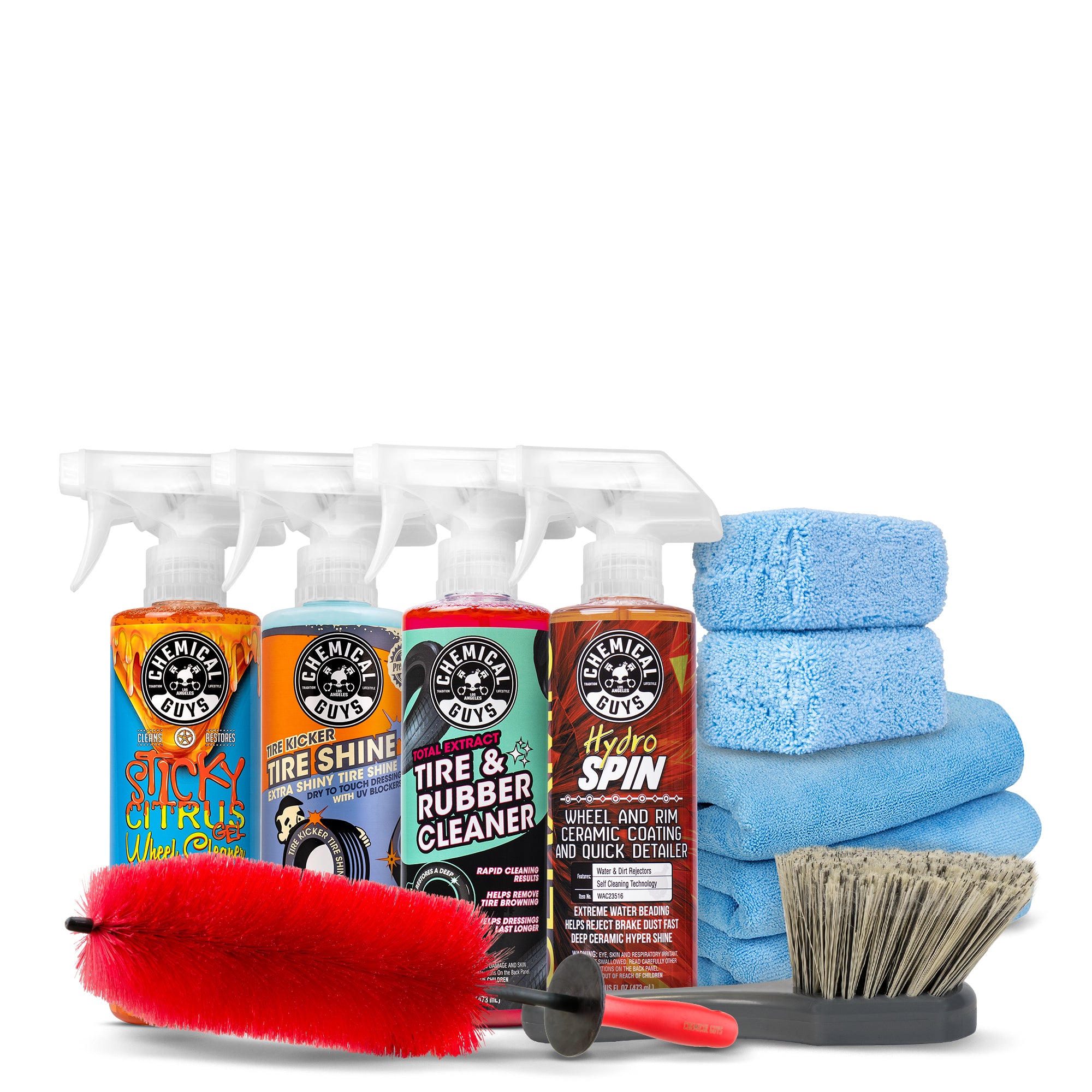 Chemical Guys Wheel & Tire Clean & Protect Kit
