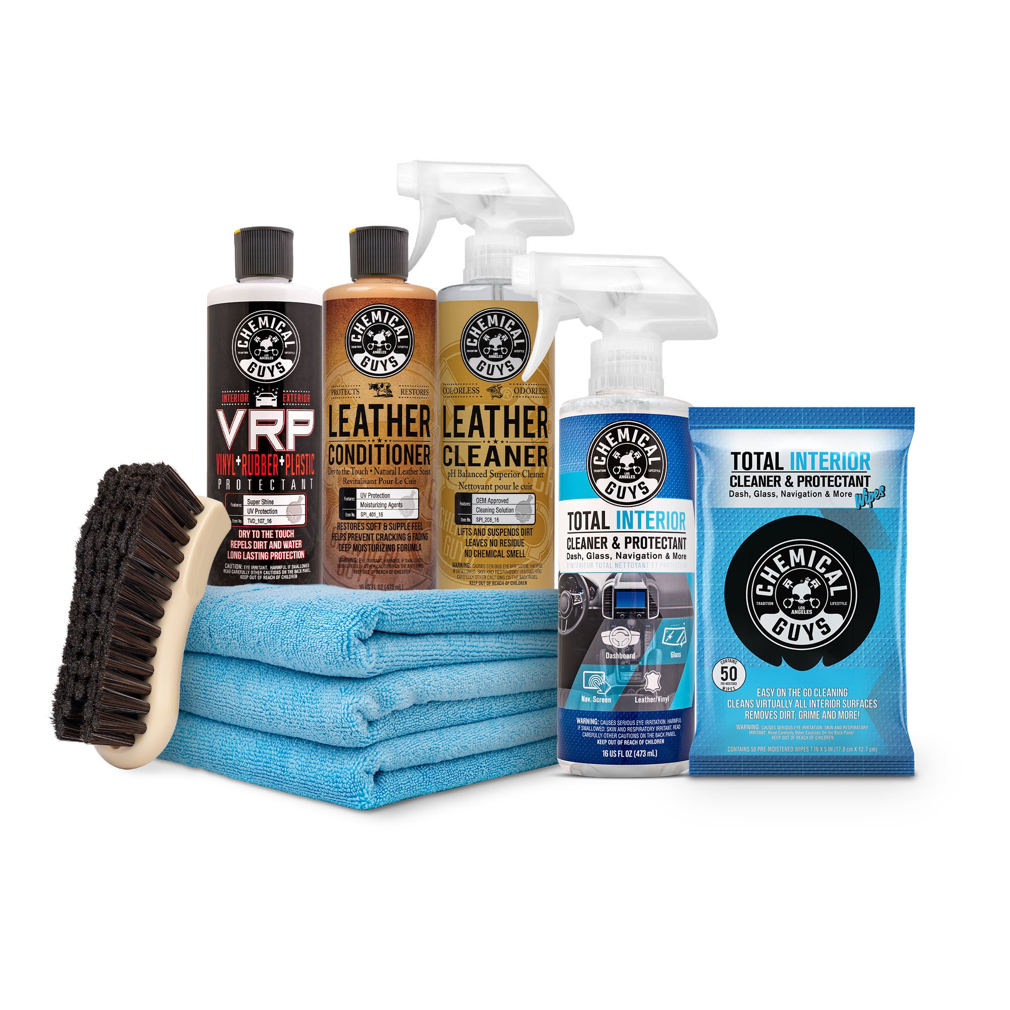 Chemical Guys Complete Interior & Leather Care Kit