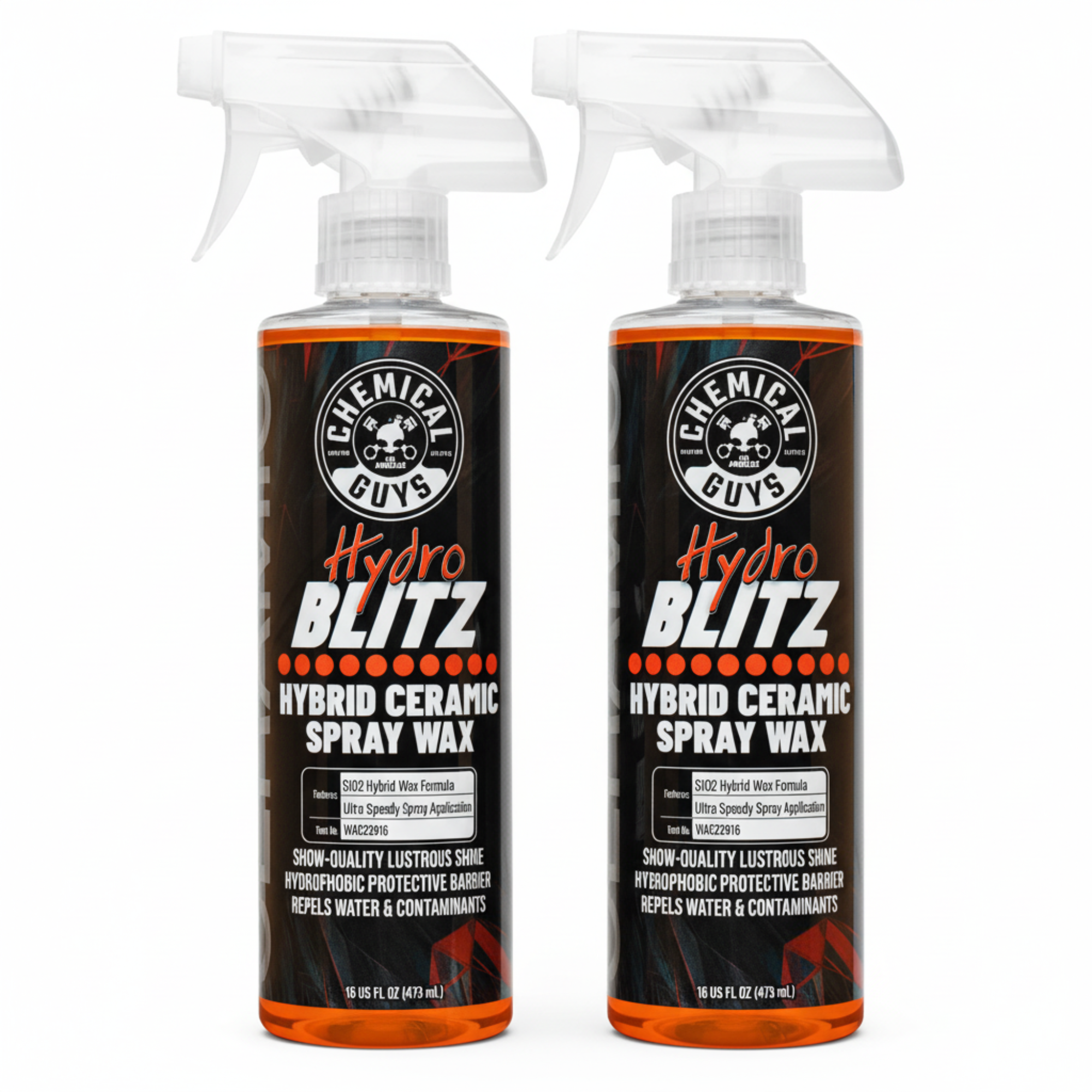 Chemical Guys HydroBlitz Hybrid Ceramic Spray Wax (2-Pack)