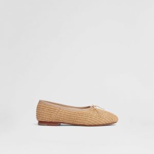 Mansurgavriel Dream Ballerina - Natural Raffia
