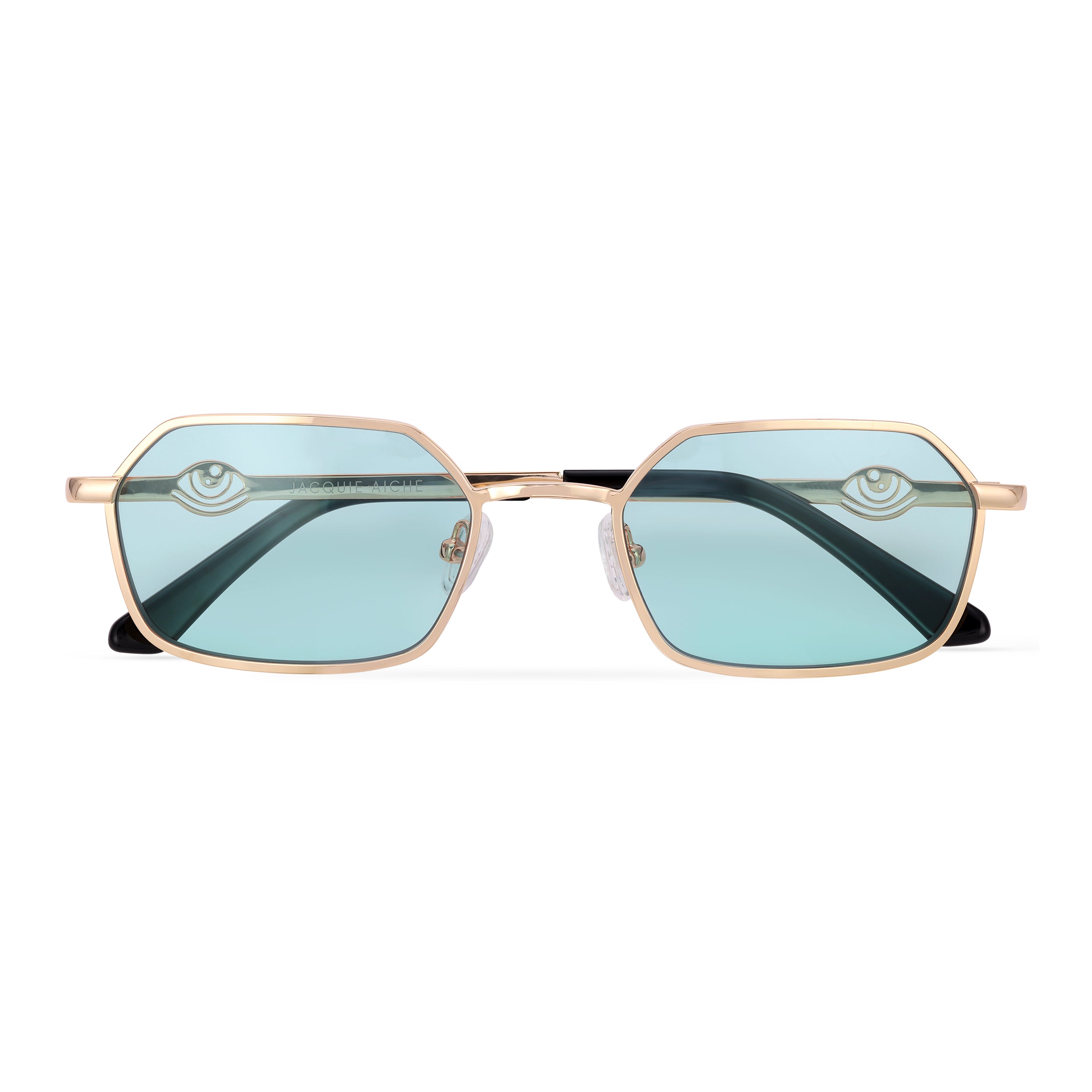 Jacquie Aiche Sacred Gaze Aquamarine Sunglasses