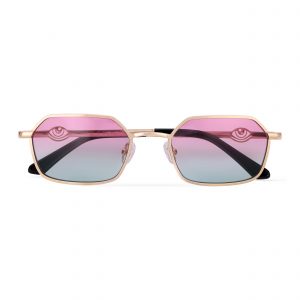 Jacquie Aiche Sacred Gaze Two Tone Watermelon Tourmaline Sunglasses
