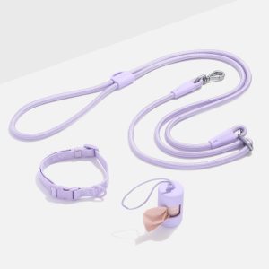 Wild One Quick-Release Collar + Hands-Free Rope Leash Walk Kit