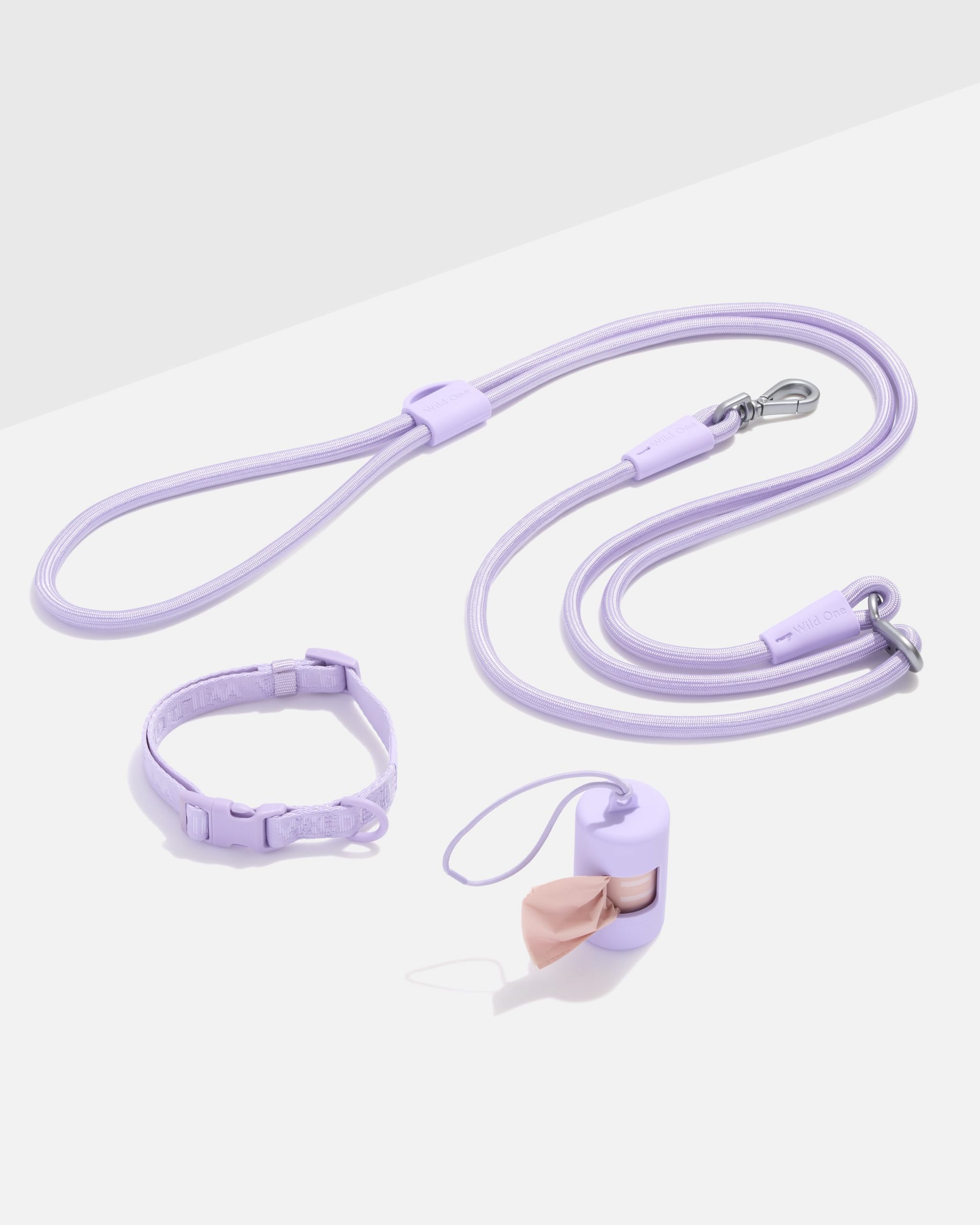 Wild One Quick-Release Collar + Hands-Free Rope Leash Walk Kit