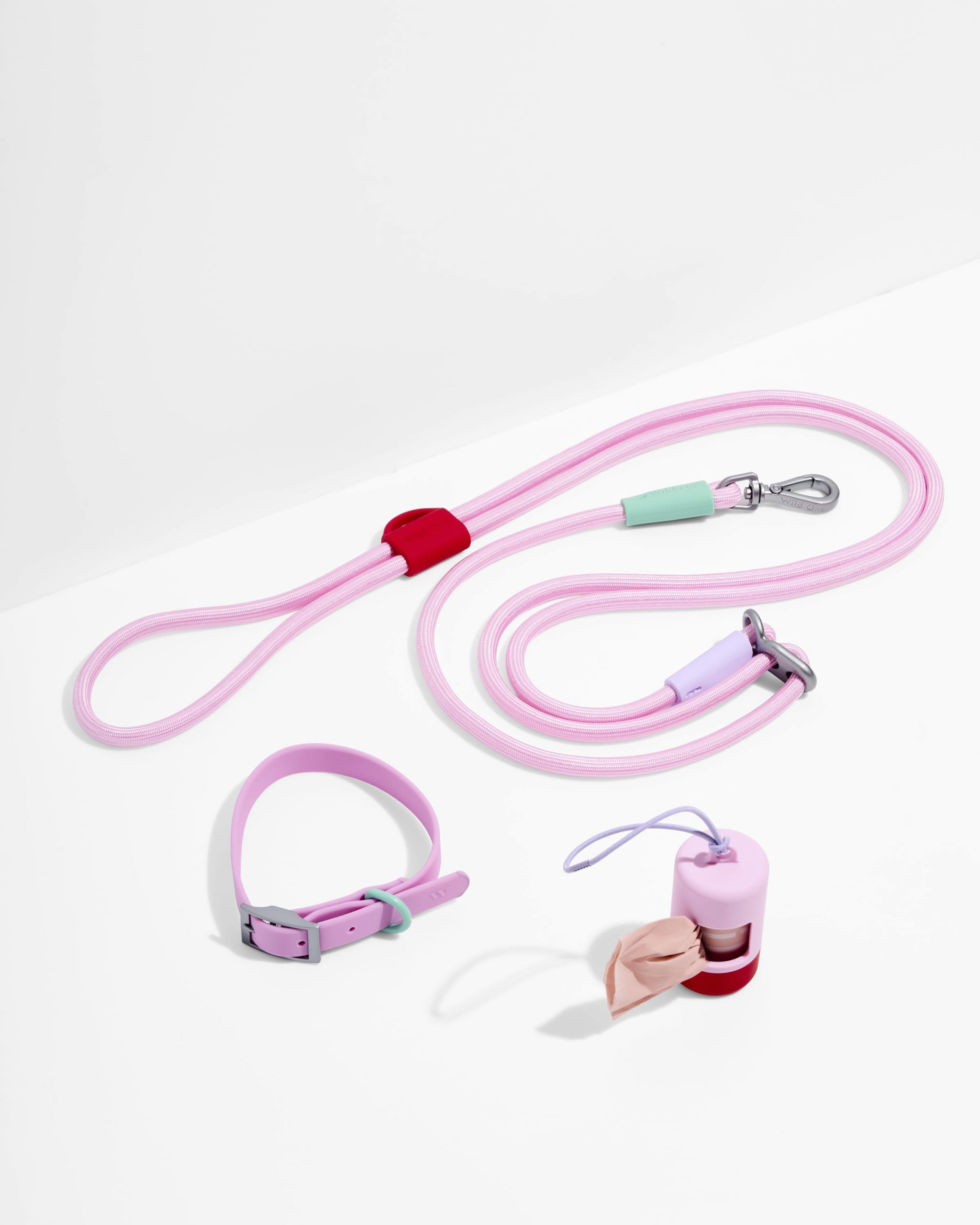 Wild One Waterproof Collar + Hands-Free Rope Leash Walk Kit