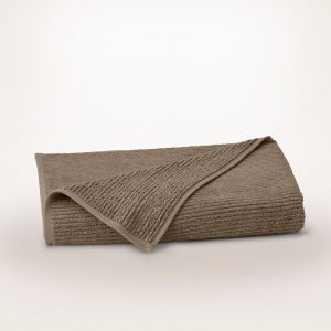 Bollandbranch Turkish Ribbed Bath Sheet - Walnut