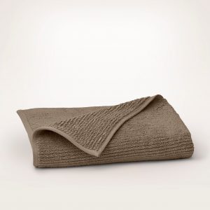 Bollandbranch Turkish Ribbed Bath Towel - Walnut