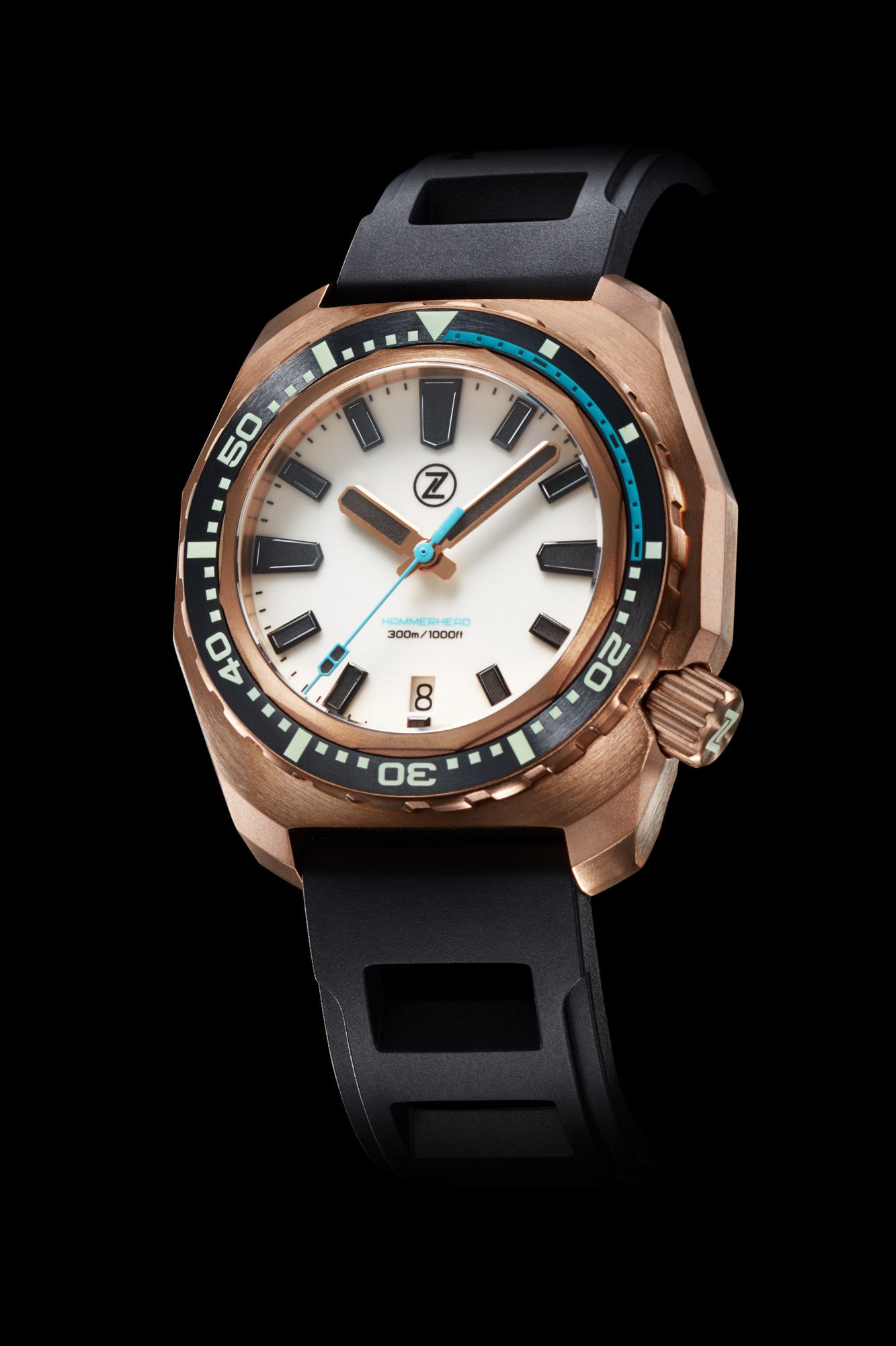 Zelos Hammerhead V3 300m Bronze 'Frost'