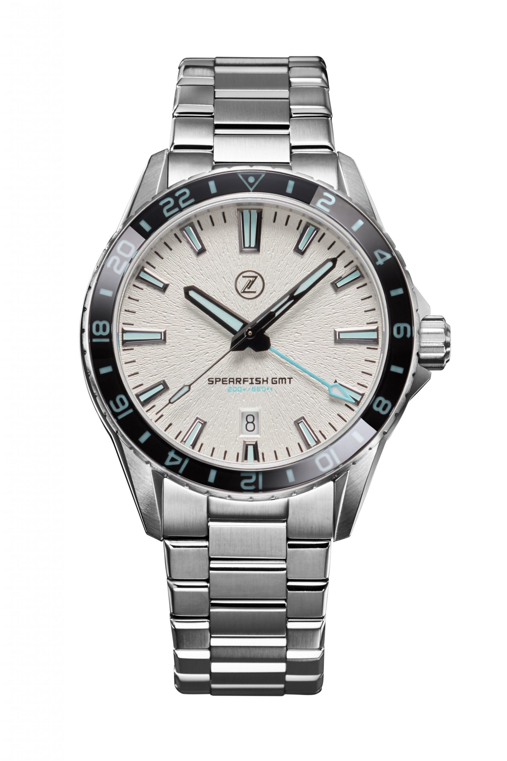 Zelos Spearfish GMT Frost